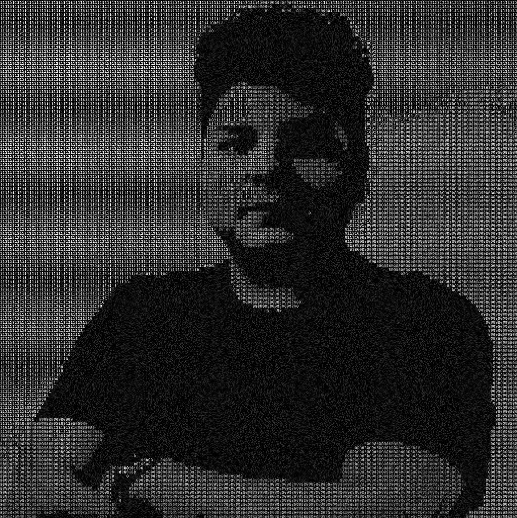 Matias Jardin - ASCII art portrait